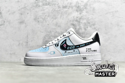 NIKE AIR FORCE 1 LOW 07 BLUE/BLACK/WHITE CW2288-111