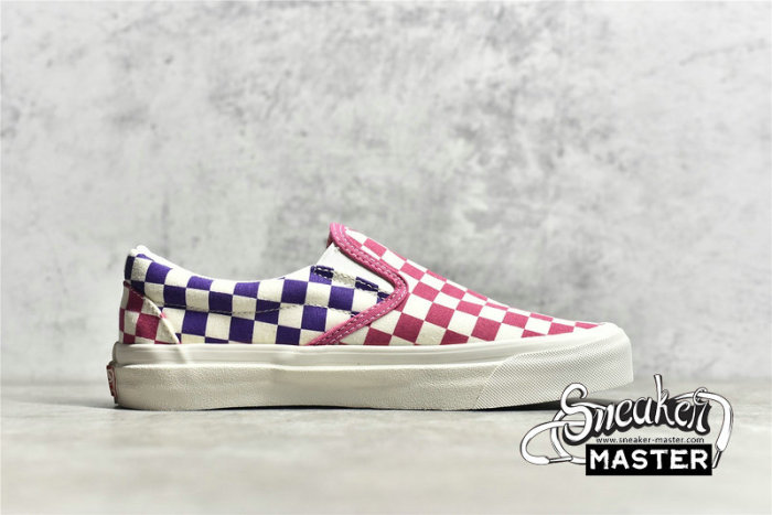 VANS UA CLASSIC SLIP-ON LIGHT PINK/PURPLE/WHITE VN0A3JEX46A