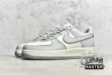 NIKE AIR FORCE 1 LOW 07 X STUSSY LIGHT GREY/LIGHT GREY/WHITE ST2022-616