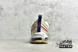 NIKE AIR MAX 97 AIR SPRUNG-CREAM BEIGE/UNIVERSITY RED/PURPLE DH4759-200