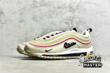 NIKE AIR MAX 97 AIR SPRUNG-CREAM BEIGE/UNIVERSITY RED/PURPLE DH4759-200