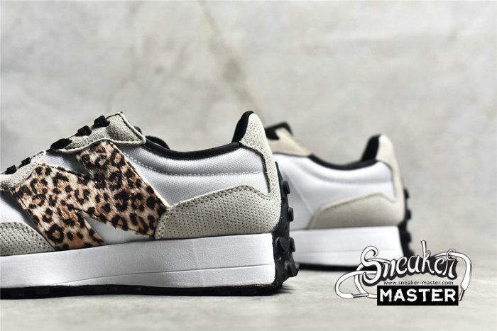 NEW BALANCE 327 RUNNING SHOES LEOPARD PRINT/LIGHT GREY/WHITE MS327SD