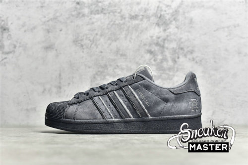 ADIDAS SUPERSTAR SHOES GREY/GREY/GREY BS9588
