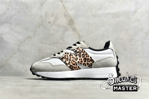 NEW BALANCE 327 RUNNING SHOES LEOPARD PRINT/LIGHT GREY/WHITE MS327SD