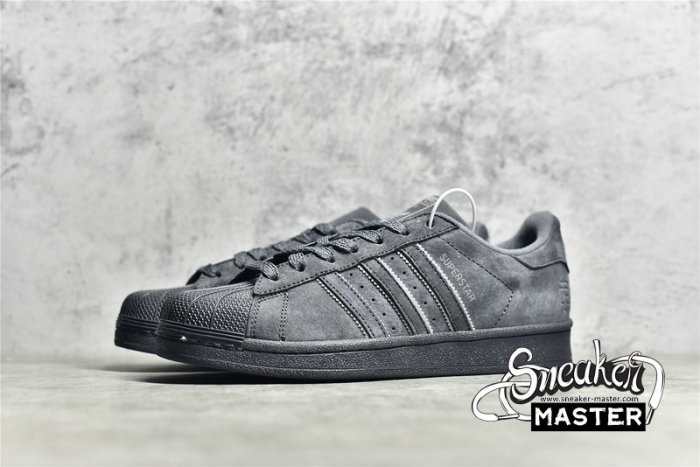ADIDAS SUPERSTAR SHOES GREY/GREY/GREY BS9588