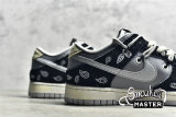 NIKE SB DUNK LOW BLACK/GREY/WHITE DH7913-001