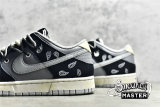 NIKE SB DUNK LOW BLACK/GREY/WHITE DH7913-001
