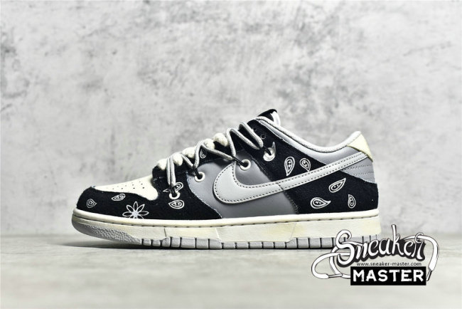 NIKE SB DUNK LOW BLACK/GREY/WHITE DH7913-001