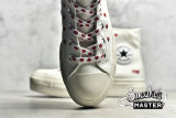 CONVERSE CHUCK TAYLOR ALL STAR LIFT PLATFORM HIGH EMBROIDERED HEARTS VINTAGE WHITE/UNIVERSITY RED A01599C