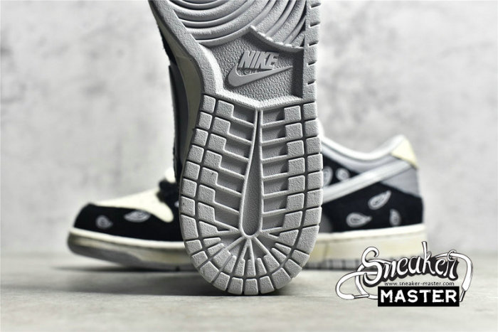 NIKE SB DUNK LOW BLACK/GREY/WHITE DH7913-001