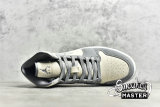 NIKE AIR JORDAN 1 MID SE COCONUT MILK/COCONUT MILK/PARTICLE GREY DN4281-100