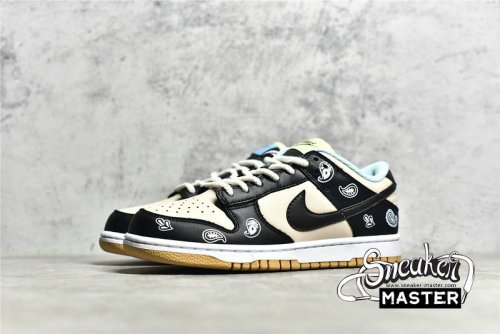 NIKE SB DUNK LOW BLACK/DARK CHOCOLATE/COPA/PINK DH0952-001