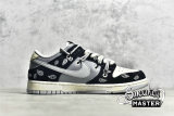 NIKE SB DUNK LOW BLACK/GREY/WHITE DH7913-001