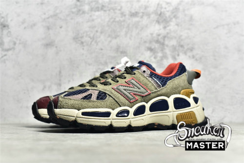 NEW BALANCE SALEHE BEMBURY X 574 YURT TEAM FOREST GREEN/BLACK/BEIGE MS574YSB