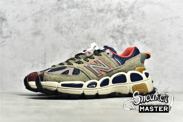 NEW BALANCE SALEHE BEMBURY X 574 YURT TEAM FOREST GREEN/BLACK/BEIGE MS574YSB