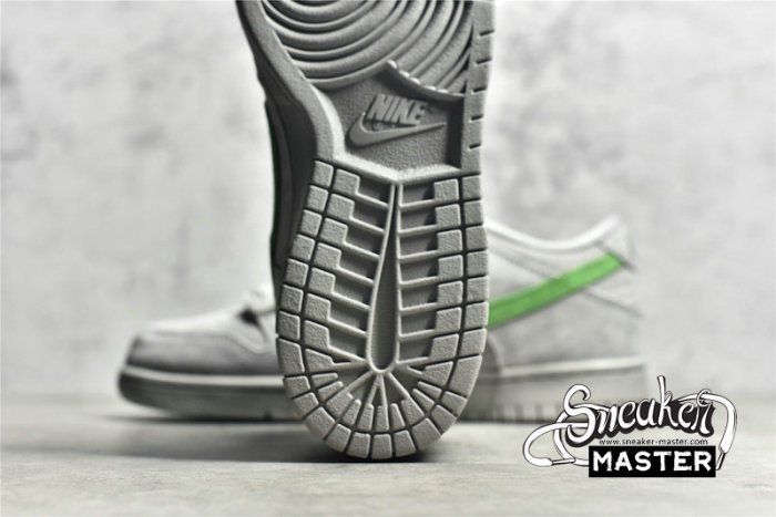 NIKE SB DUNK LOW GREY/GREY/GREEN 316272-526