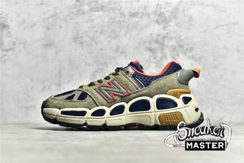 NEW BALANCE SALEHE BEMBURY X 574 YURT TEAM FOREST GREEN/BLACK/BEIGE MS574YSB