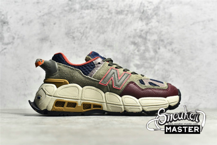 NEW BALANCE SALEHE BEMBURY X 574 YURT TEAM FOREST GREEN/BLACK/BEIGE MS574YSB