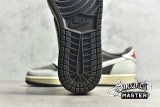 NIKE TRAVIS SCOTT X AIR JORDAN 1 LOW OG REVERSE MOCHA WHITE/BROWN/RED DM7866-162