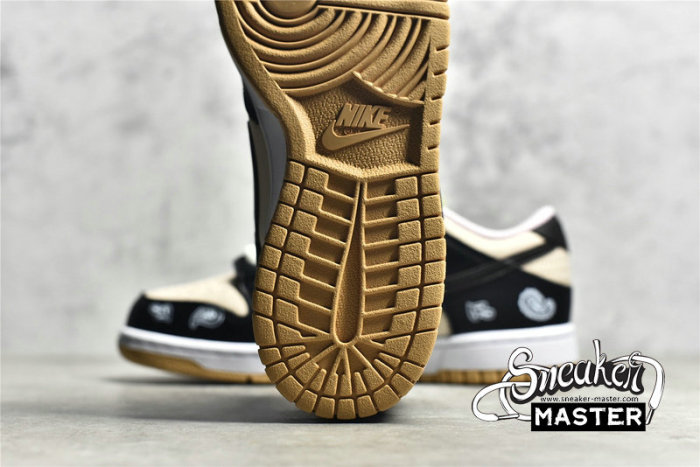 NIKE SB DUNK LOW BLACK/DARK CHOCOLATE/COPA/PINK DH0952-001