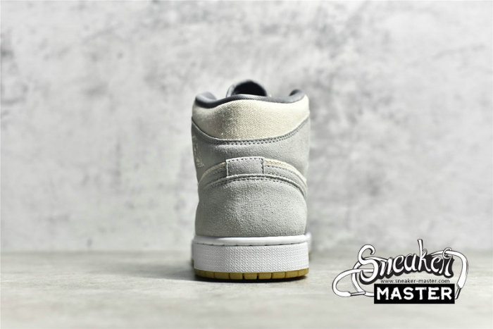 NIKE AIR JORDAN 1 MID SE COCONUT MILK/COCONUT MILK/PARTICLE GREY DN4281-100
