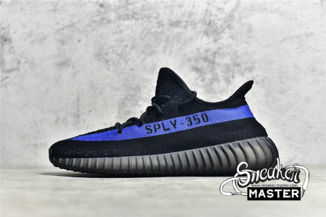 ADIDAS YEEZY BOOST 350 V2 CORE BLACK/DAZZLING BLUE/CORE BLACK GY7164