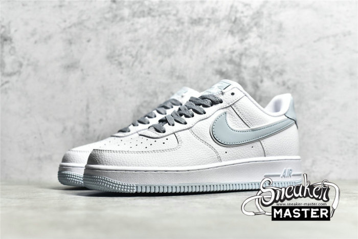NIKE AIR FORCE 1 07 LOW WHITE/WHITE/BLUE AQ2566-201
