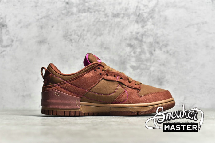 NIKE SB DUNK LOW DISRUPT 2 DESERT BRONZE/PINK PRIME/RUGGED ORANGE DH4402-200