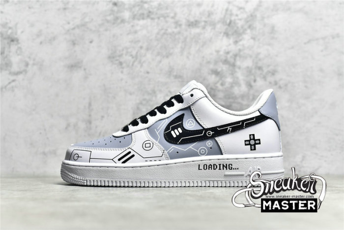 NIKE AIR FORCE 1 07 LOW WHITE/BLUE/BLACK CW2288-111