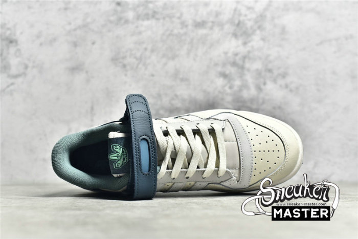 ADIDAS FORUM 84 LOW SANXINGDUI SHOES BEIGE/BEIGE/DARK GREEN HP2067