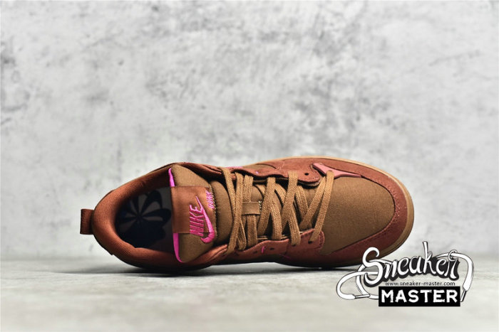 NIKE SB DUNK LOW DISRUPT 2 DESERT BRONZE/PINK PRIME/RUGGED ORANGE DH4402-200