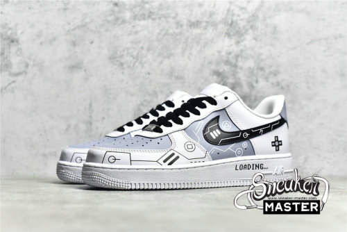 NIKE AIR FORCE 1 07 LOW WHITE/BLUE/BLACK CW2288-111