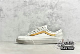 VANS STYLE 36 DENCON WHITE/WHITE/ORANGE VN0A5HFFZGD