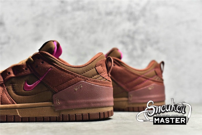 NIKE SB DUNK LOW DISRUPT 2 DESERT BRONZE/PINK PRIME/RUGGED ORANGE DH4402-200