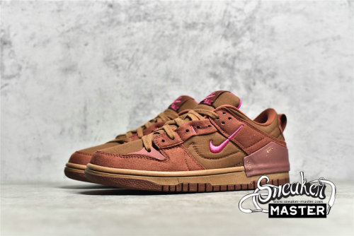 NIKE SB DUNK LOW DISRUPT 2 DESERT BRONZE/PINK PRIME/RUGGED ORANGE DH4402-200
