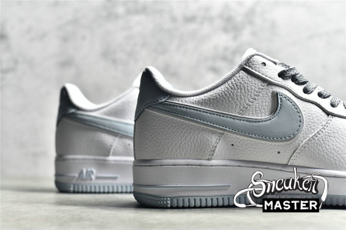 NIKE AIR FORCE 1 07 LOW WHITE/WHITE/BLUE AQ2566-201
