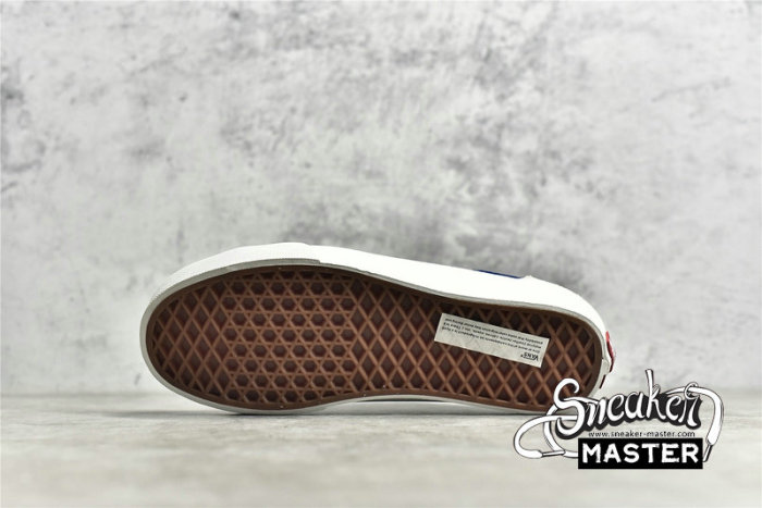 VANS STYLE 36 DENCON WHITE/WHITE/BLUE VN0A5HFFZGC