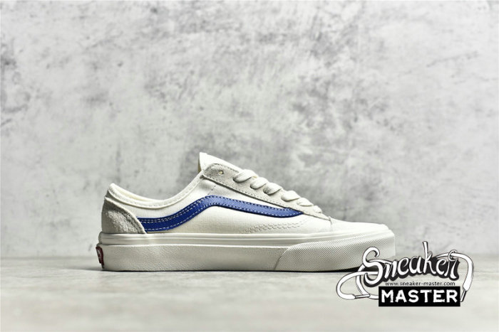 VANS STYLE 36 DENCON WHITE/WHITE/BLUE VN0A5HFFZGC