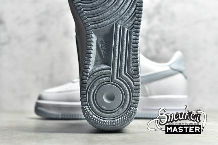 NIKE AIR FORCE 1 07 LOW WHITE/WHITE/BLUE AQ2566-201