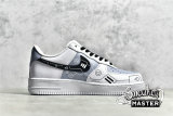 NIKE AIR FORCE 1 07 LOW WHITE/BLUE/BLACK CW2288-111