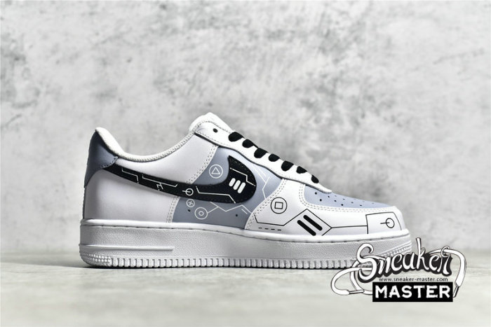 NIKE AIR FORCE 1 07 LOW WHITE/BLUE/BLACK CW2288-111