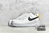 NIKE AIR FORCE 1 07 LOW HAVE A NIKE DAY WHITE/YELLOW/BLACK DM0118-100