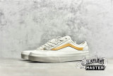 VANS STYLE 36 DENCON WHITE/WHITE/ORANGE VN0A5HFFZGD