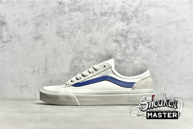 VANS STYLE 36 DENCON WHITE/WHITE/BLUE VN0A5HFFZGC