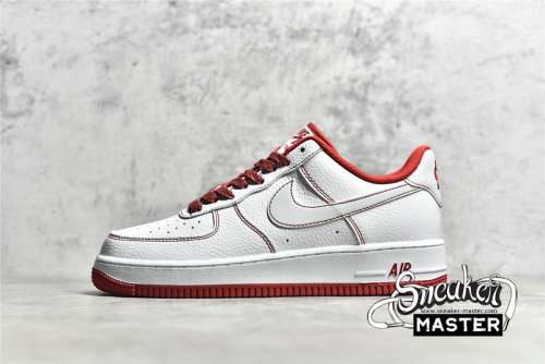 NIKE AIR FORCE 1 LOW 07 WHITE/WHITE/UNIVERSITY RED CN2896-101