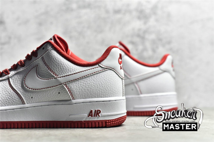 NIKE AIR FORCE 1 LOW 07 WHITE/WHITE/UNIVERSITY RED CN2896-101