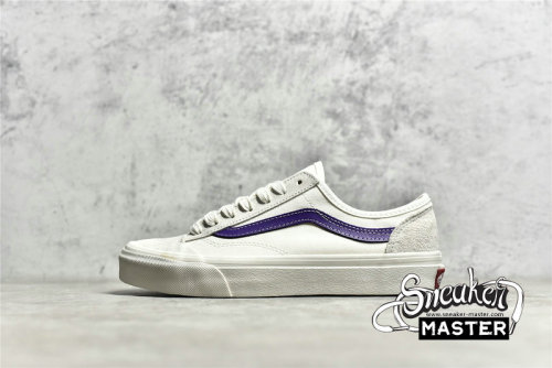 VANS STYLE 36 DENCON WHITE/WHITE/PURPLE VN0A5HFF2Z2