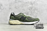NEW BALANCE JJJJOUND X 990V3 RUNNING SHOES OLIVE GREEN/OLIVE GREEN/OLIVE GREEN M990JD3