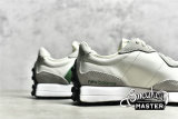 NEW BALANCE 327 RUNNING SHOES GREY/GREEN/WHITE WS327LG