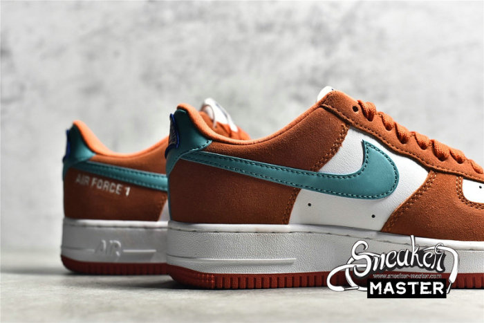 NIKE AIR FORCE 1 LOW 07 ATHLETIC CLUB RUSH ORANGE/WASHED TEAL/WHITE DH7568-800
